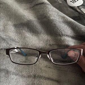 Brown Rectangular Optical Glasses